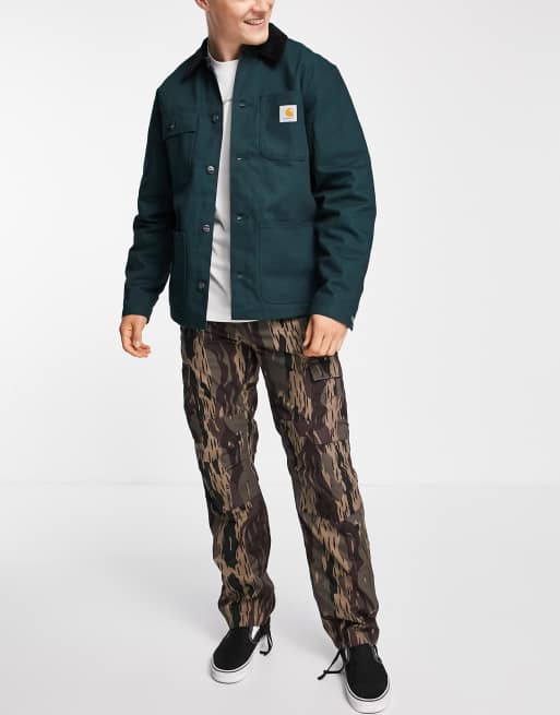 Carhartt WIP - Aviation - Slim Fit-cargobukser med camouflagemønster