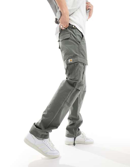 Carhartt WIP - Aviation - Smalle cargobroek in groen