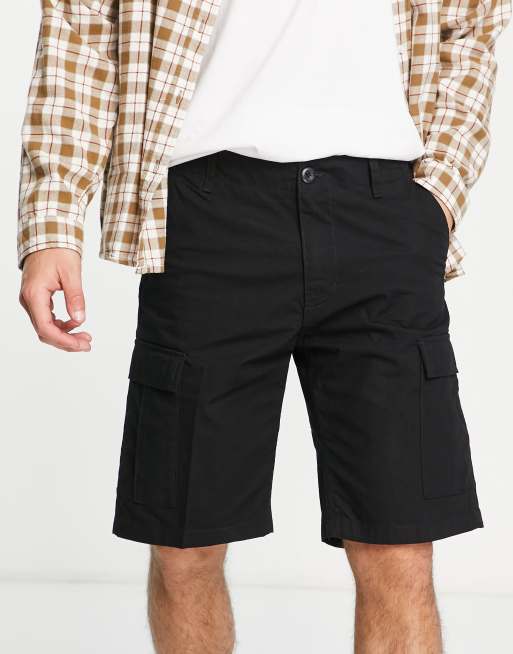 Carhartt WIP - Aviation - Sorte cargoshorts