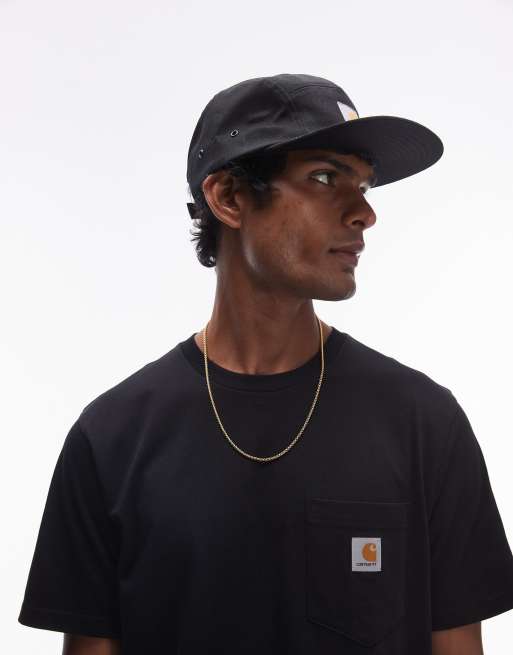 Carhartt WIP backley cap in black ASOS