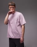 [Carhartt WIP] Carhartt WIP Bait Shack graphic t-shirt in washed pink S Pink