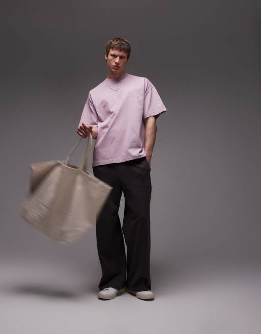 Carhartt WIP - Bait Shack - T-shirt rosa slavato con grafica, 4 di 4