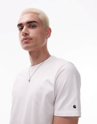 Carhartt WIP base t-shirt in white