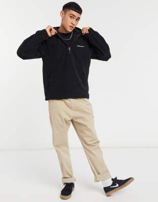 carhartt fleece half zip