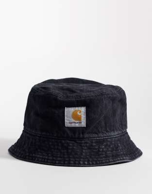 Carhartt WIP - Belmar - Bob à motif camouflage foncé effet serpent-Noir
