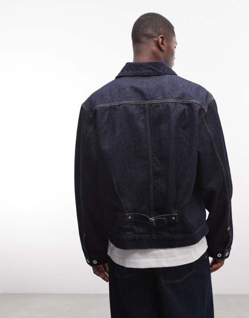 Carhartt WIP belmar denim jacket in blue rinsed | ASOS