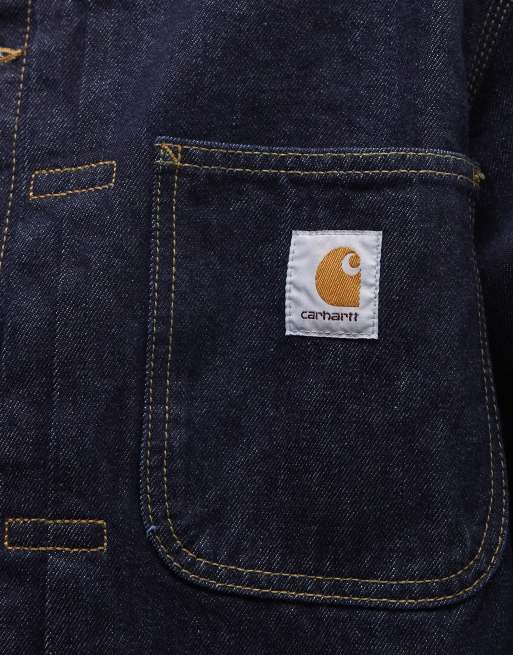 Carhartt WIP - Belmar - Mørkeblå denimjakke, 3 af 5