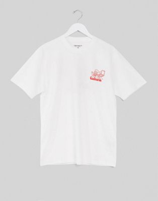 Carhartt WIP Bene t-shirt in white | ASOS