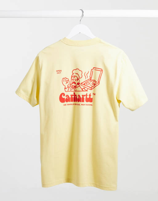 Carhartt WIP Bene t shirt in yellow ASOS