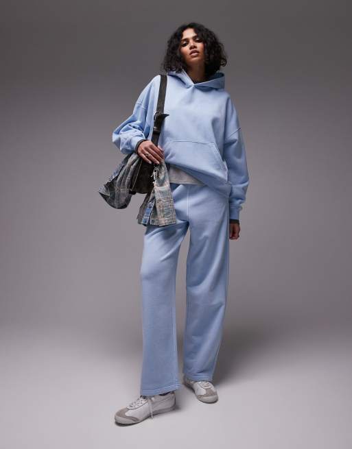 Carhartt WIP – Benton – Jasnoniebieska bluza z kapturem, 2 z 4