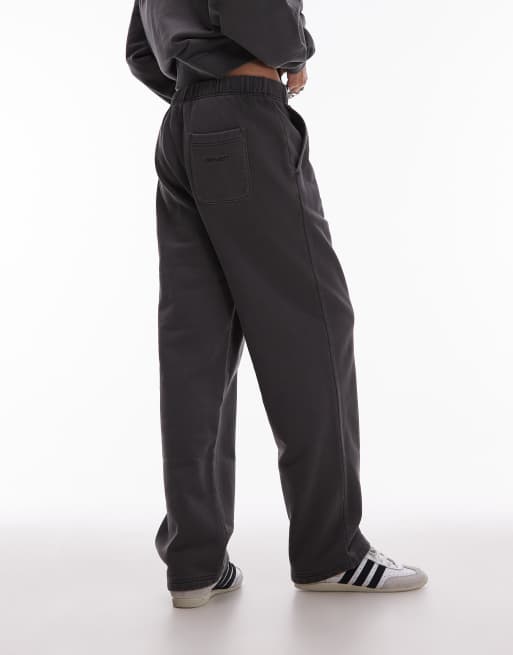 Carhartt WIP - Benton - Joggingbukser i sort vask, 4 af 5