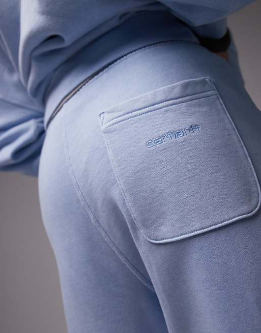 Carhartt WIP – Benton – Jogginghose aus Sweatshirt-Stoff in Blau, 2 von 5