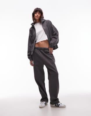 Carhartt WIP - Benton - Jogginghose in verwaschenem Schwarz