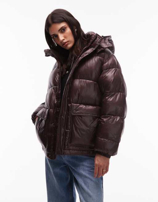 Carhartt WIP – Benton – Ocieplana ciemnobrązowa kurtka, 4 z 4