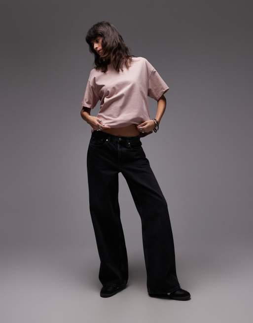 Carhartt WIP - Benton - T-shirt in roze met wassing, 2 van 4