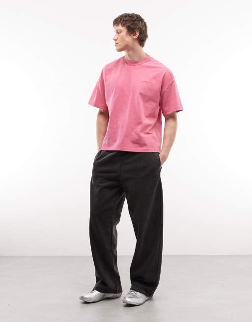 Carhartt WIP - Benton - T-shirt in roze, 2 van 5