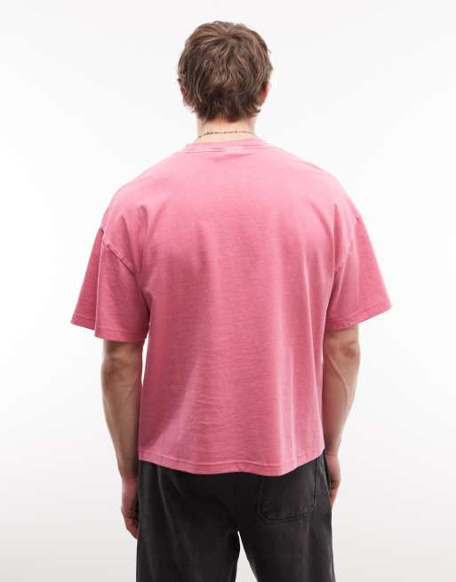 Carhartt WIP - Benton - T-shirt in roze, 5 van 5