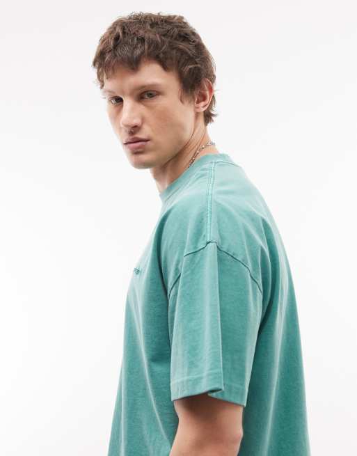 Carhartt WIP – Benton – Zielony T-shirt, 3 z 5