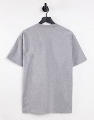 Homme Carhartt WIP - Berkeley - T-shirt à logo manuscrit - Gris