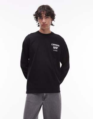Carhartt Better Dreams Long Sleeve Loose Fit T-shirt In Black
