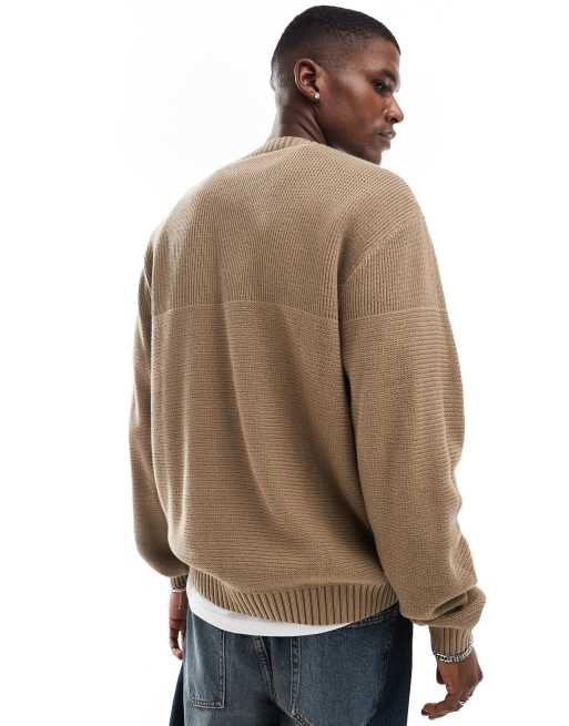 【関税&送料込】Carhartt WIP Sweaters Beige Carhartt WIP – Beżowy sweter z nadrukiem | ASOS