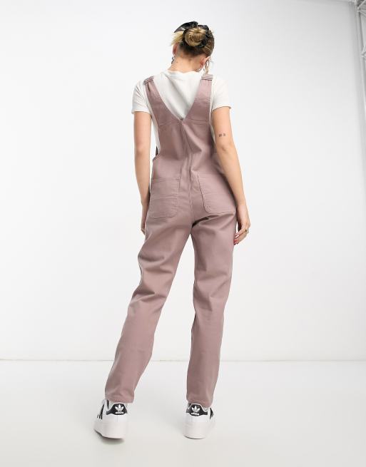 Carhartt WIP Overalls Bib Overall Straight Women's Pink, 41% OFF