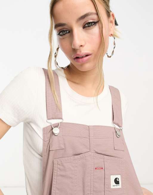 Womens pink cheap carhartt overalls