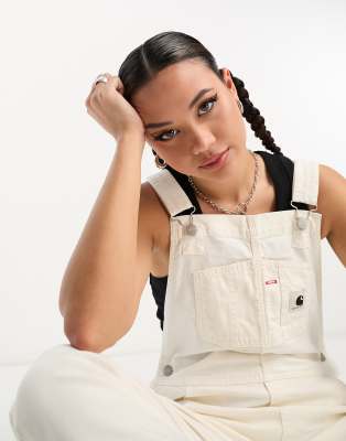 Carhartt WIP Sonora Overalls in White