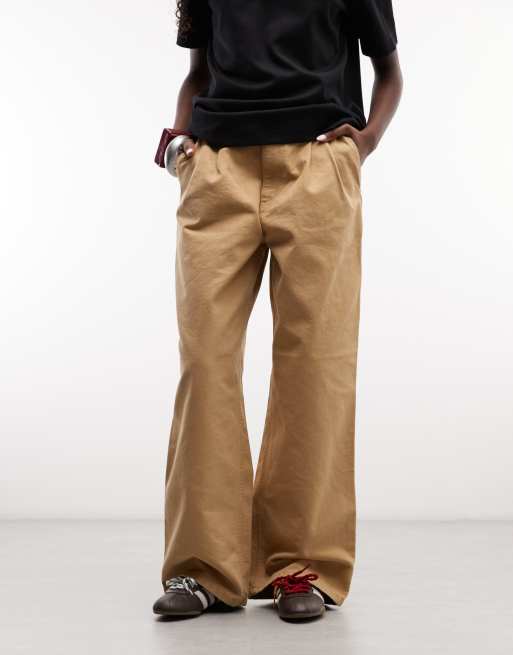 Carhartt WIP Billie pantaloni single knee in dusty hamilton brown, 2 di 5