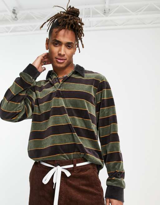 Carhartt WIP – Bills – Zielona koszula rugby