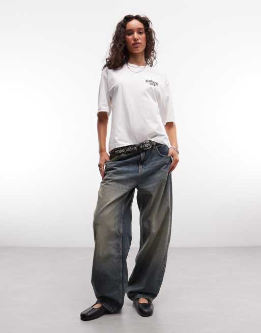 Carhartt WIP Blackletter logga t-shirt i vitt, 2 av 4