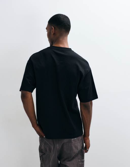 Carhartt WIP Blackletter logo T-shirt i sort, 5 af 5