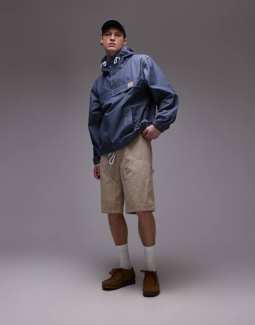 Carhartt WIP – Blake – Regenjacke zum Überziehen in Blau, 3 von 4