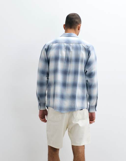 Carhartt WIP - Blåternet skjorte med lange ærmer, 4 af 5
