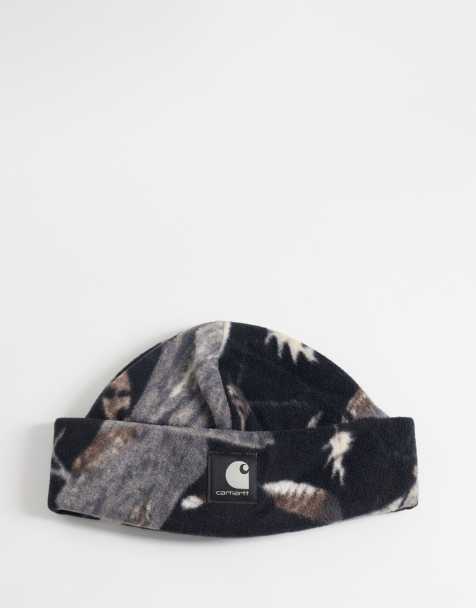 Carhartt WIP Blevin berretto con stampa camouflage e albero piuma multicolore - view 1