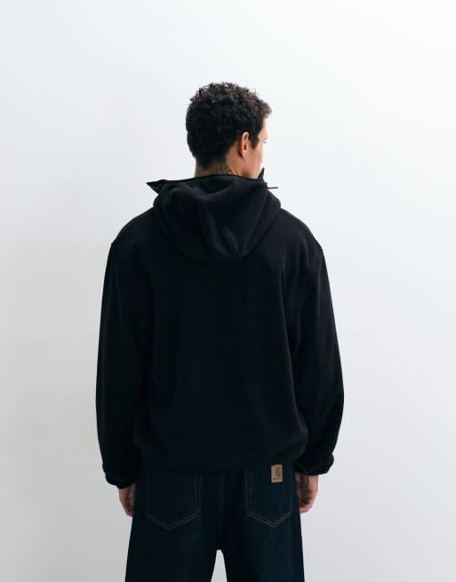Carhartt WIP - Blevin - Giacca con cappuccio nera, 4 di 5