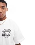 Carhartt WIP Body Of Work t-shirt in white