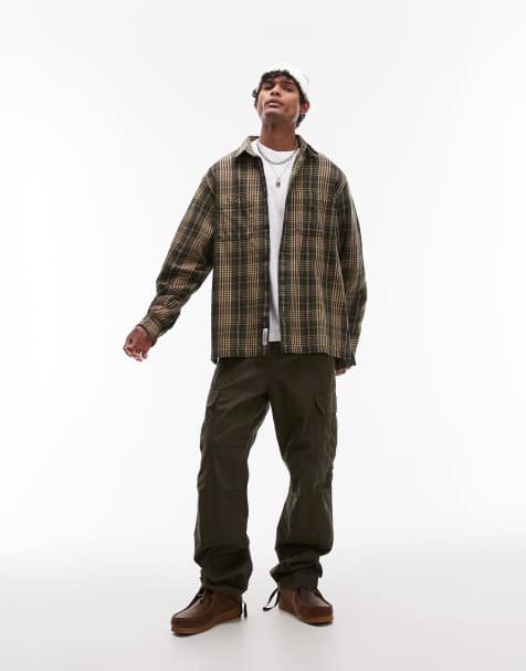 Carhartt WIP – Bojówki o regularnym kroju w kolorze khaki - view 1