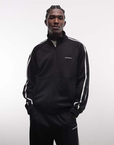 Carhartt WIP - Bolar - Giacca sportiva nera in coordinato - view 1