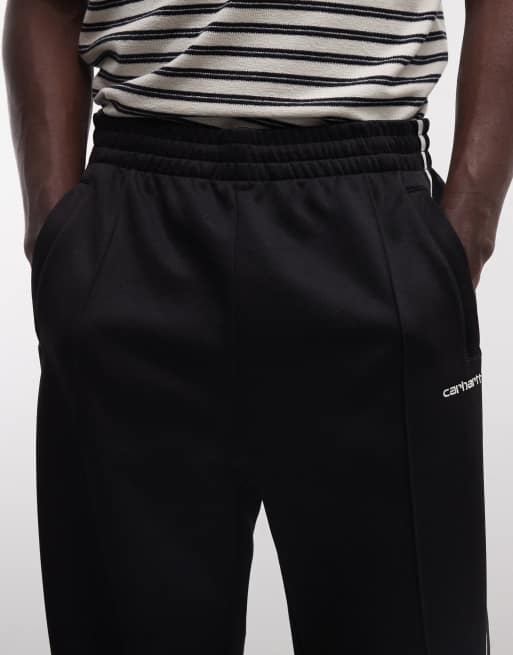 Carhartt WIP – Bolar – Jogginghose in Schwarz mit seitlichem Streifen, Kombiteil, 4 von 5