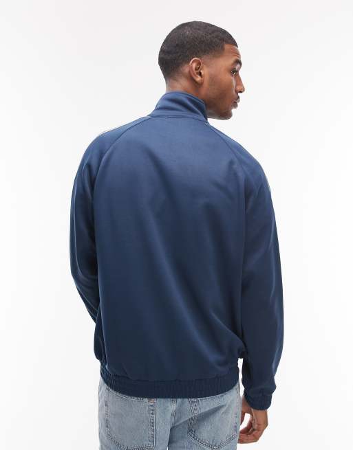 Carhartt WIP – Bolar – Trainingsjacke in Dunkelblau, 3 von 5