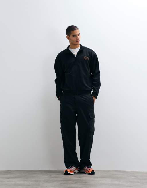 Carhartt WIP Bolon sweat jacket in black, 4 of 5