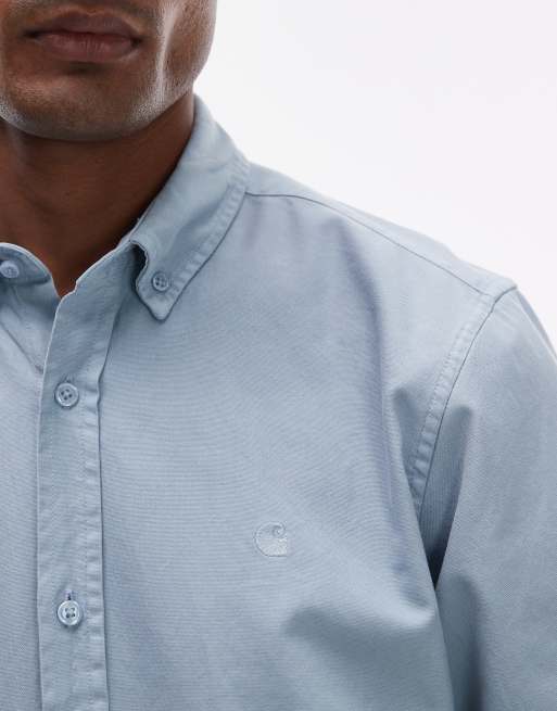 Carhartt WIP - Bolton - Chemise à manches longues - Bleu clair , 4 de 4