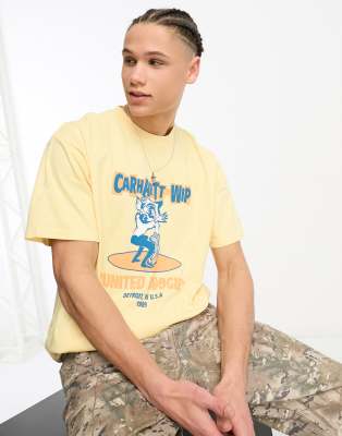 Carhartt WIP – Boogie – T-Shirt in Gelb