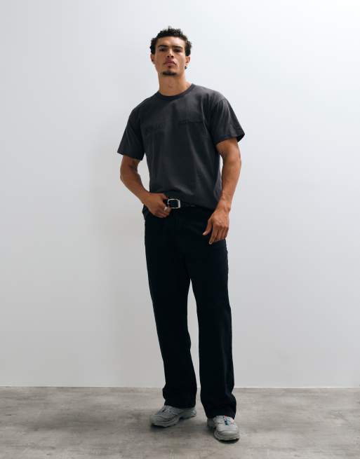 Carhartt WIP Boxed t-shirt in grey, 3 of 5