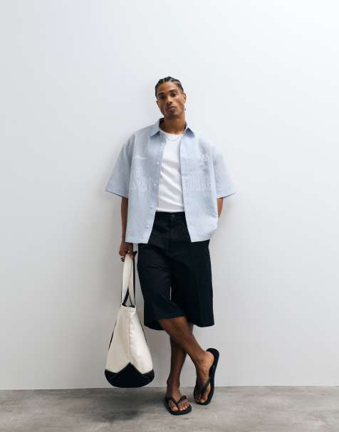 Carhartt WIP Brader short ample noir - view 1