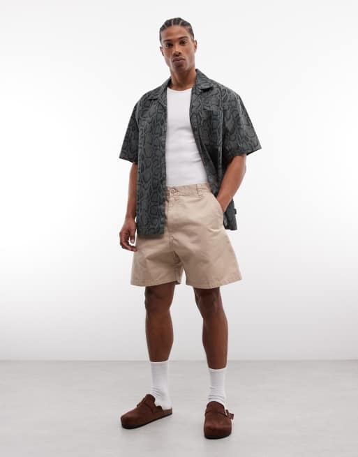 Carhartt WIP - Brady - Beige shorts i chinostil, 5 af 5