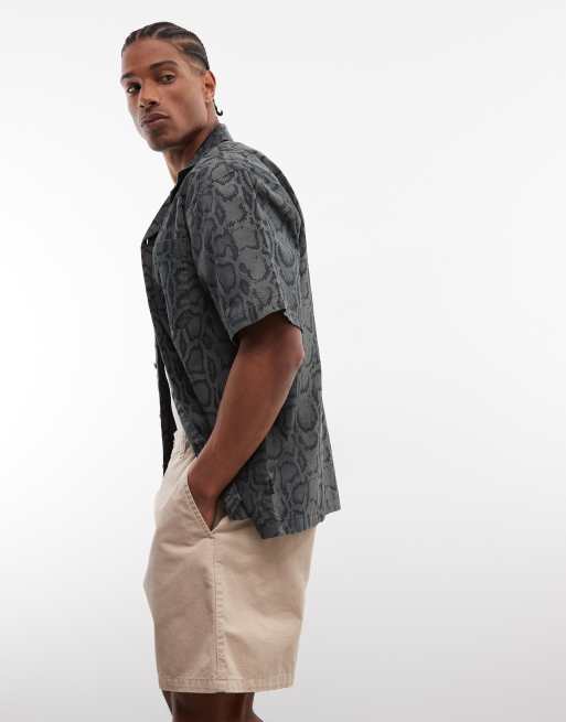 Carhartt WIP – Brady – Beżowe szorty chinosy, 3 z 5