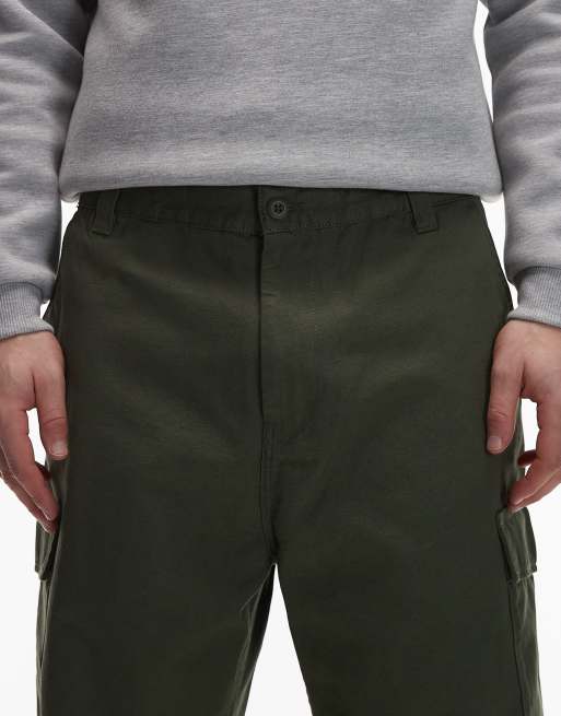 Carhartt WIP - Brady - Cargobroek met rechte pasvorm in groen, 4 van 5