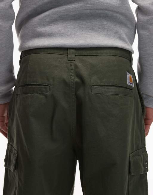 Carhartt WIP - Brady - Cargobroek met rechte pasvorm in groen, 5 van 5